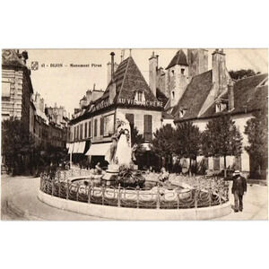 No. 41 DIJON Monument Piron- Dijon, France Postcard